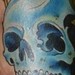 Tattoos - skull rose and dagger - 46057